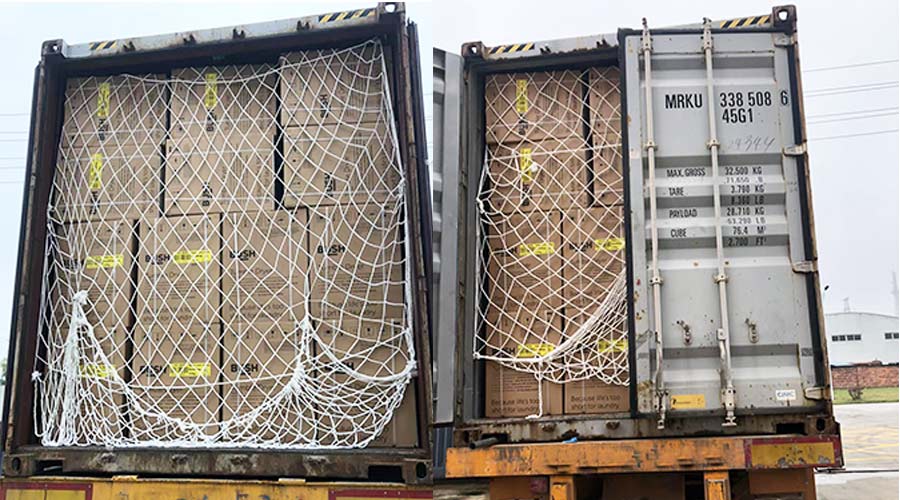 4月首發(fā)！英國(guó)客戶Argos滾筒衣服烘干機(jī)完成裝柜發(fā)貨