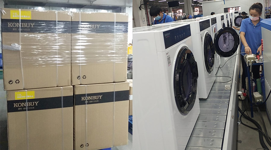 衣物烘干機電商訂單增多！金環(huán)電器加急生產(chǎn)不延誤發(fā)貨