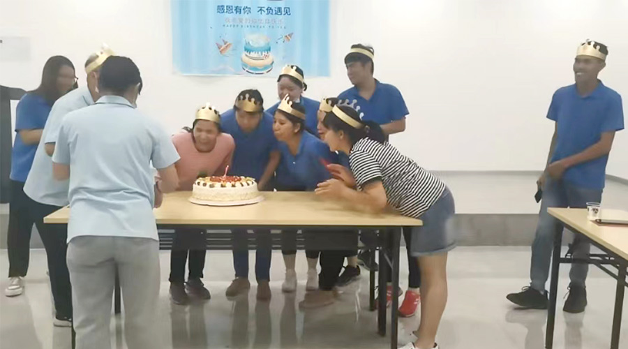 金環(huán)電器6月份員工生日會(huì)  美好如約而至！