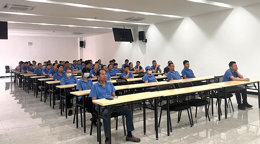 健康與安全！金環(huán)電器開展職業(yè)健康知識(shí)專題培訓(xùn)