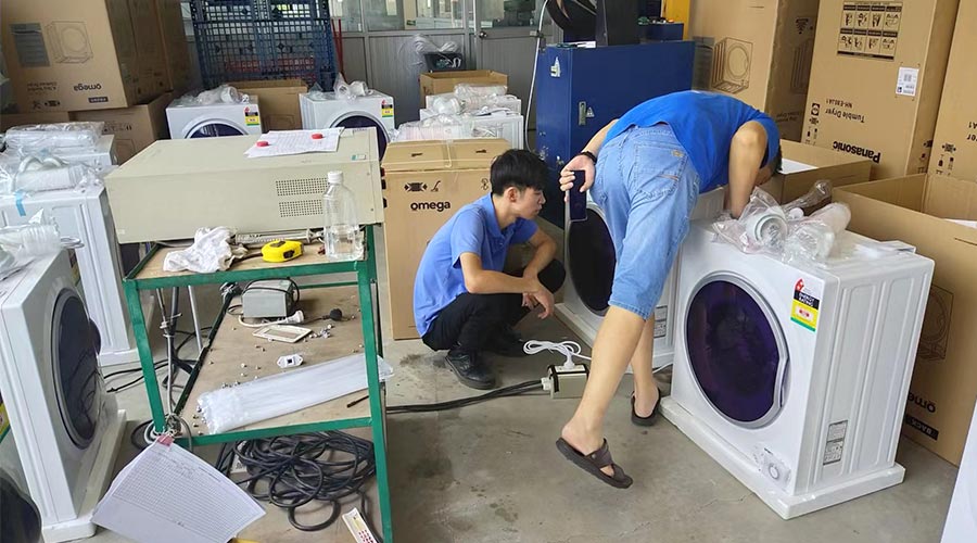 驗(yàn)貨省心省力！澳洲omega客戶稱贊衣物烘干機(jī)代工質(zhì)量高
