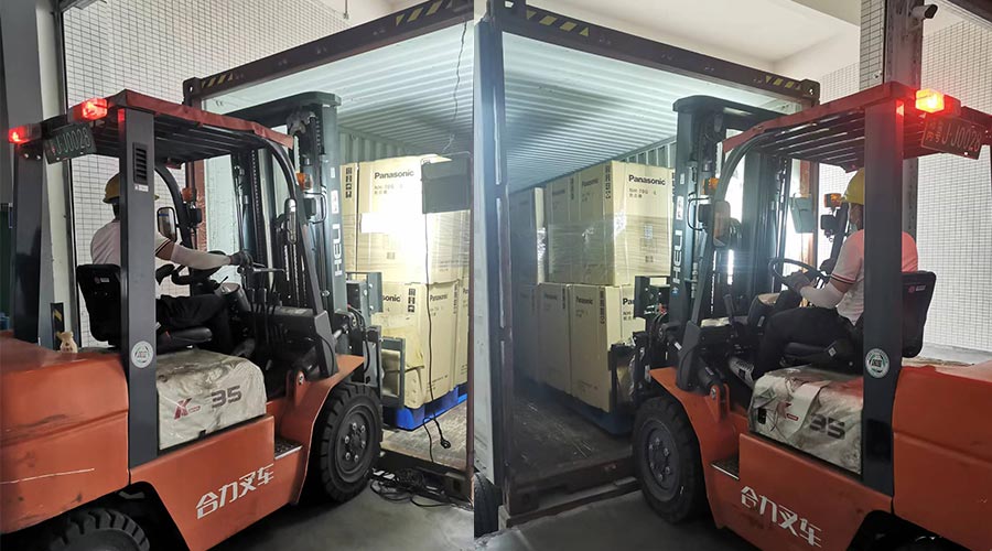 趕進度加油干！ 迅速完成松下客戶的衣物烘干機出貨