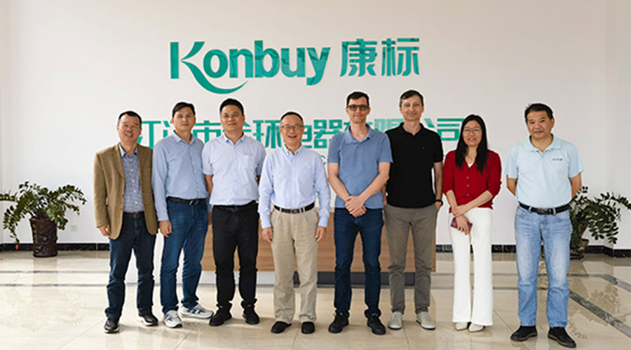 新項目對接！客戶伊萊克斯親臨金環(huán)電器參觀指導(dǎo)